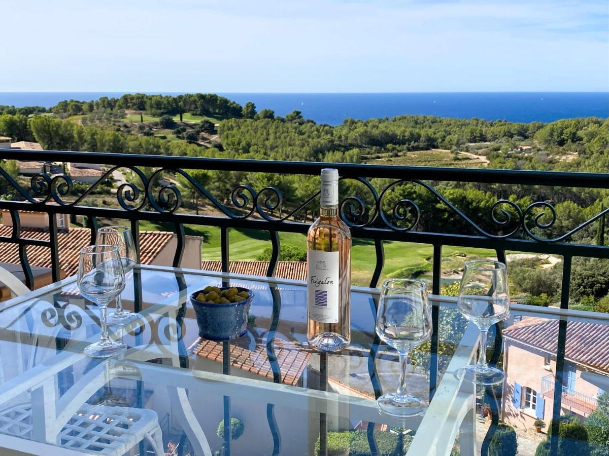 T3 Vue Mer Exceptionnelle Au Domaine Fregate Bandol Saint-Cyr-sur-Mer Eksteriør billede